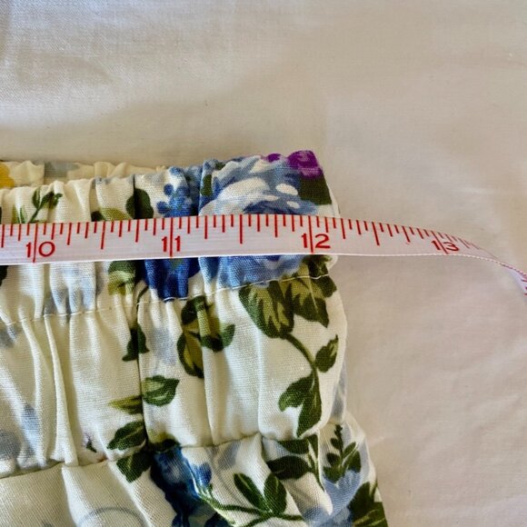 Cotton Retro Floral Print Circle Skirt - Picture 7 of 9